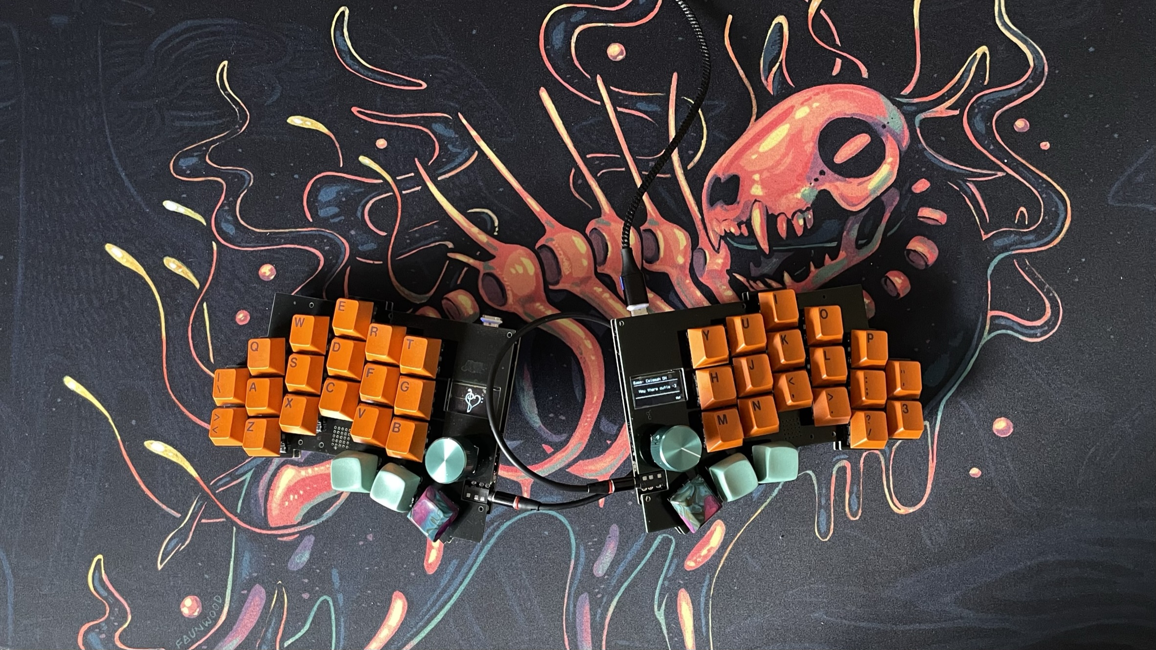 ergonomic keyboard KLOR